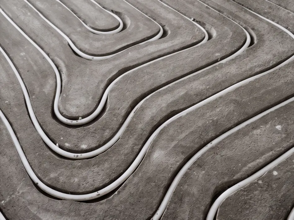 Frezowane ogrzewanie podłogowe